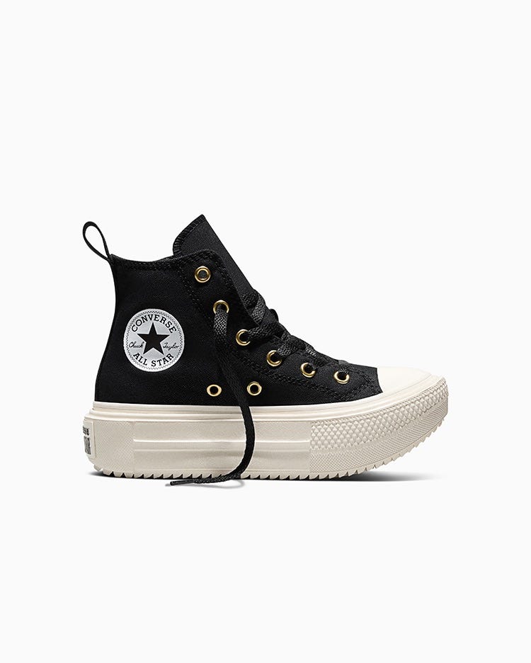 Chuck Taylor All Star Lift Double Stack Industrial Glam Infantil