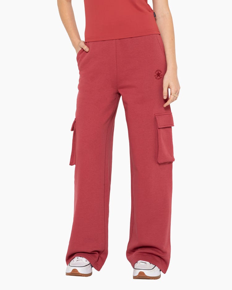 Pantalón Buzo Cargo Flare
